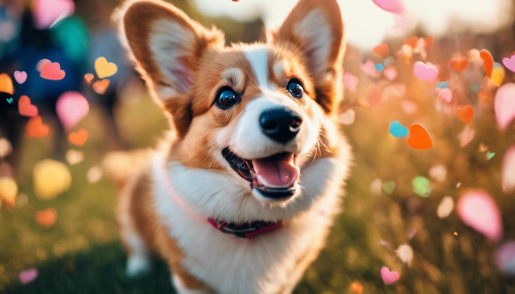 adorable corgi responses captured