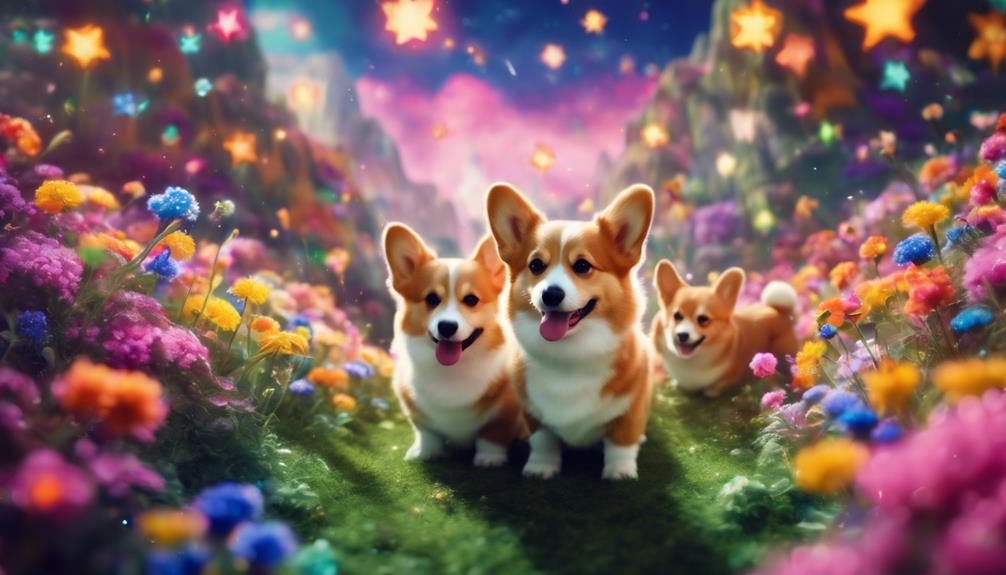 animated corgis in films