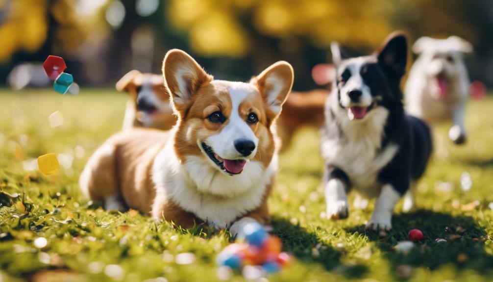 corgi behavior and interaction