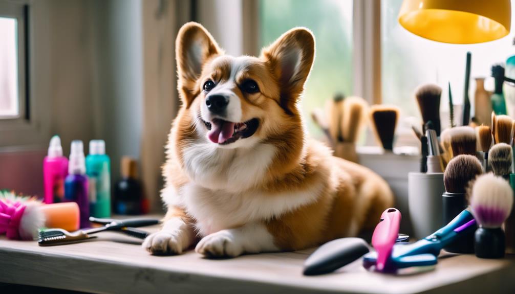 corgi grooming schedule benefits