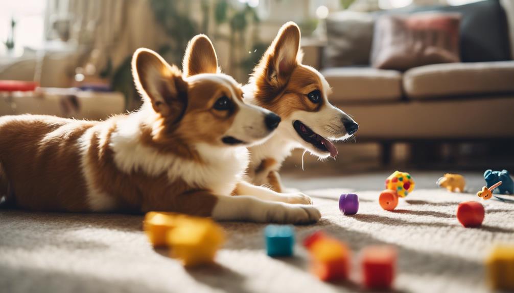 corgi interactions with pets