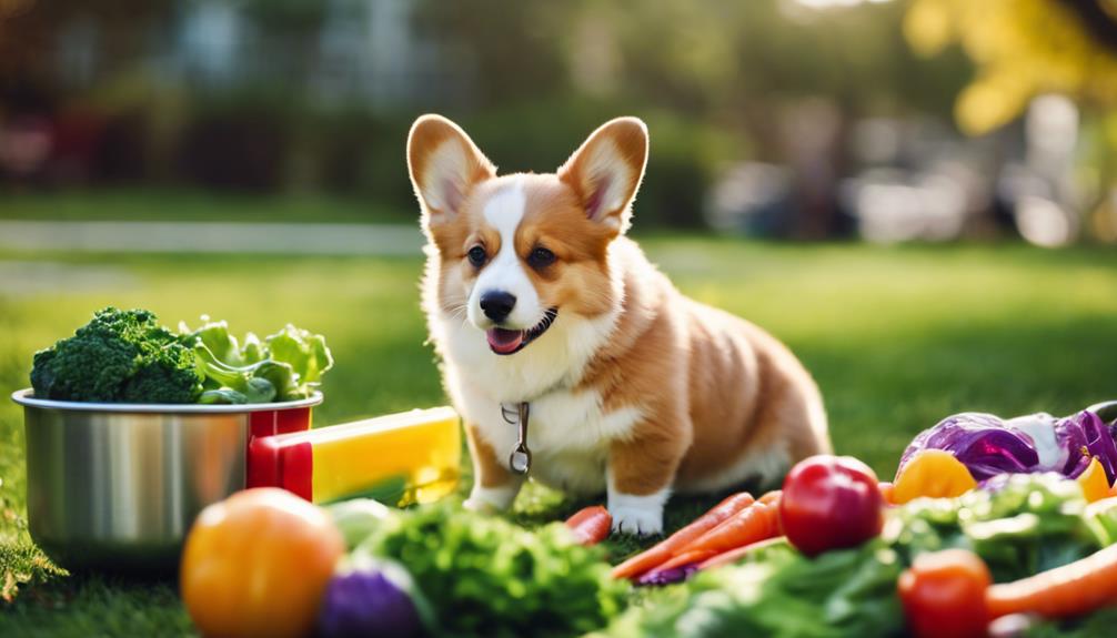 corgi puppy weight management tips