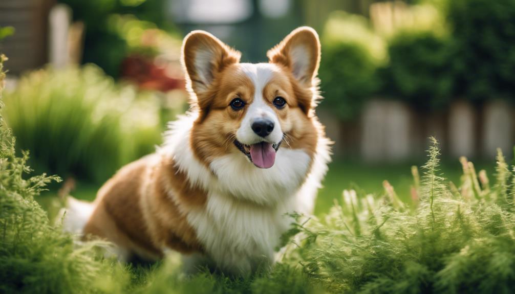 corgi shedding behavior analysis