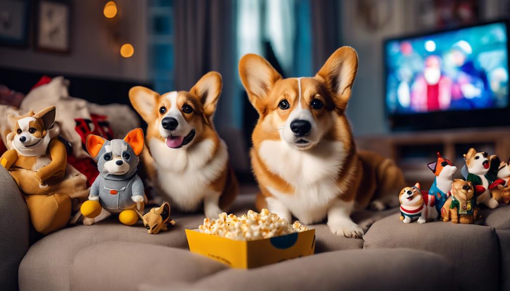 corgi themed movie merchandise