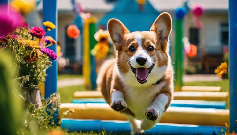 corgi themed obstacle courses