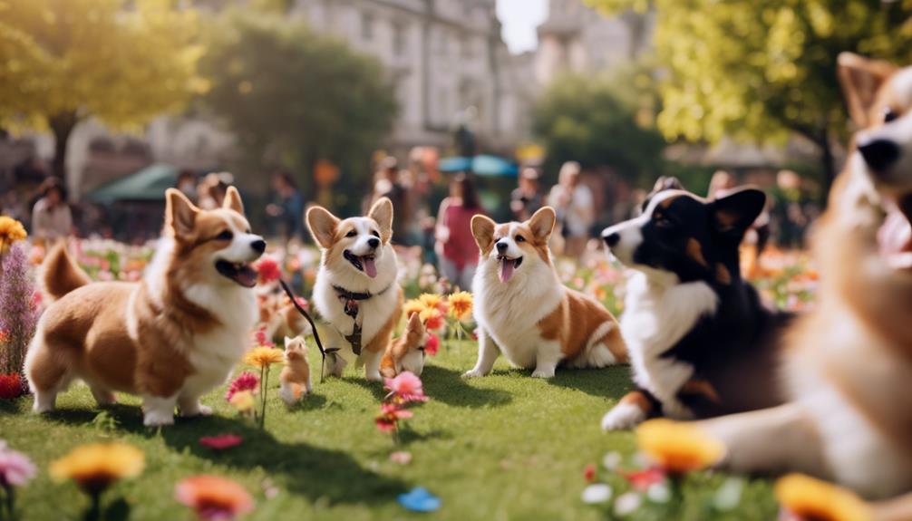 corgis excel in socialization