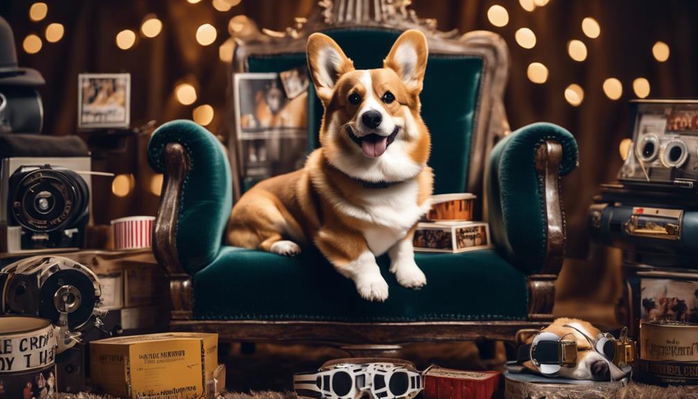 corgis featured in media