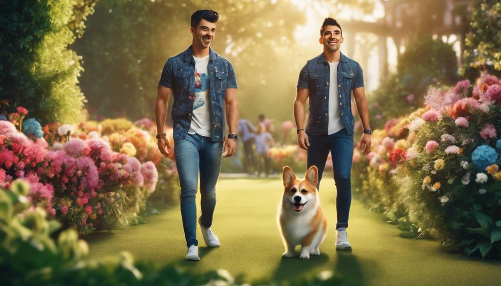 joe jonas corgi companion