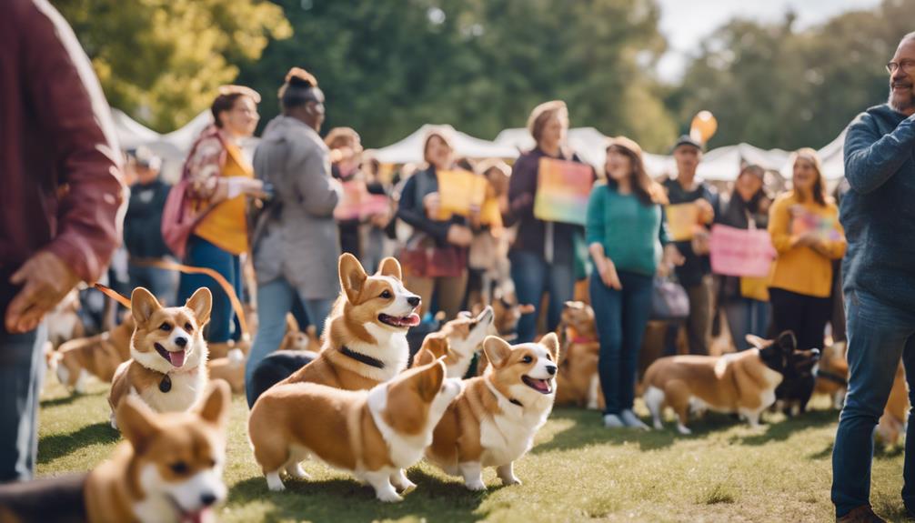 promote corgi rescue efforts