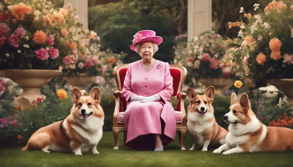 royal corgis of britain